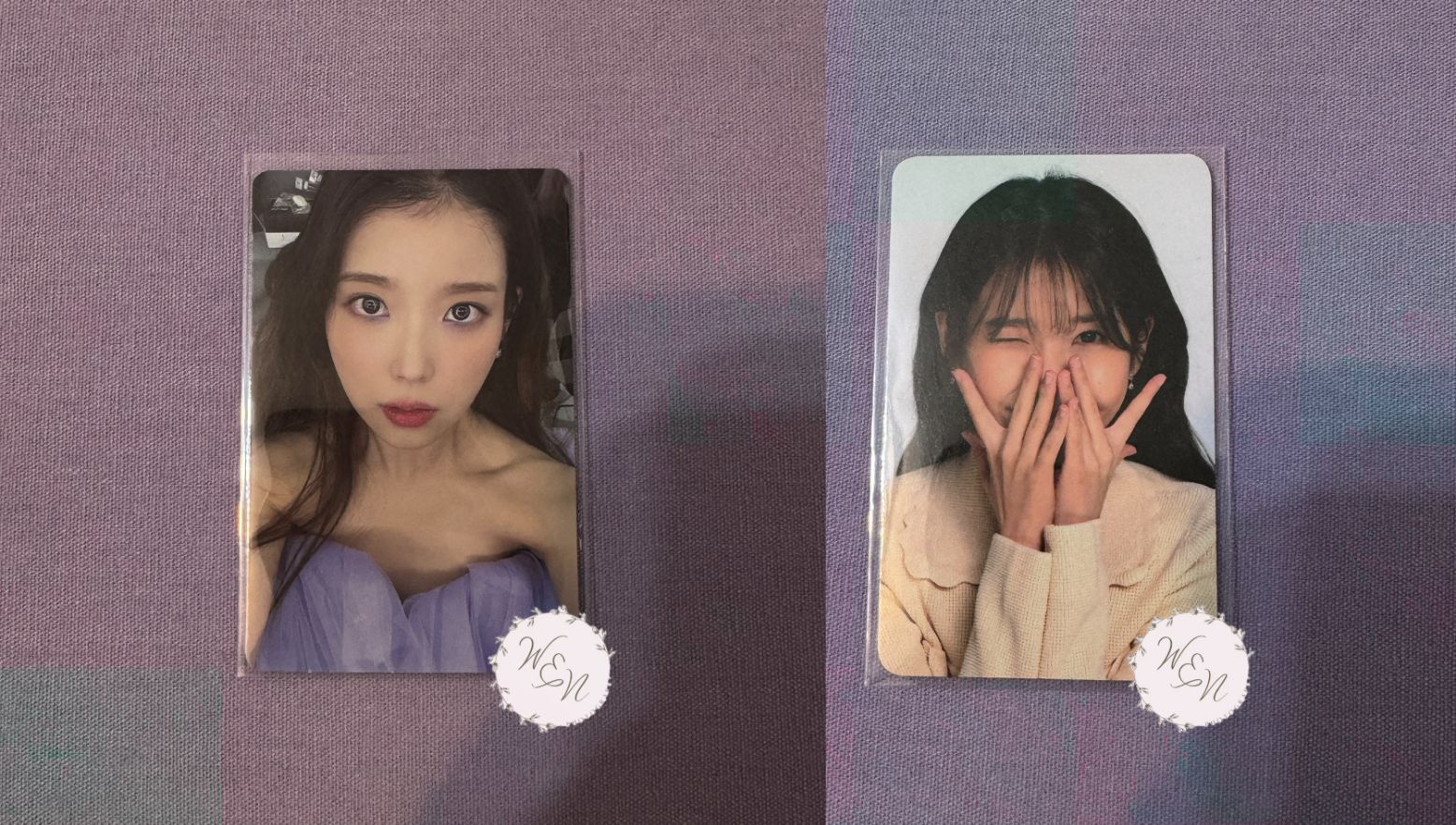 《小卡》IU小卡 達美樂代言 LILAC專輯小卡
