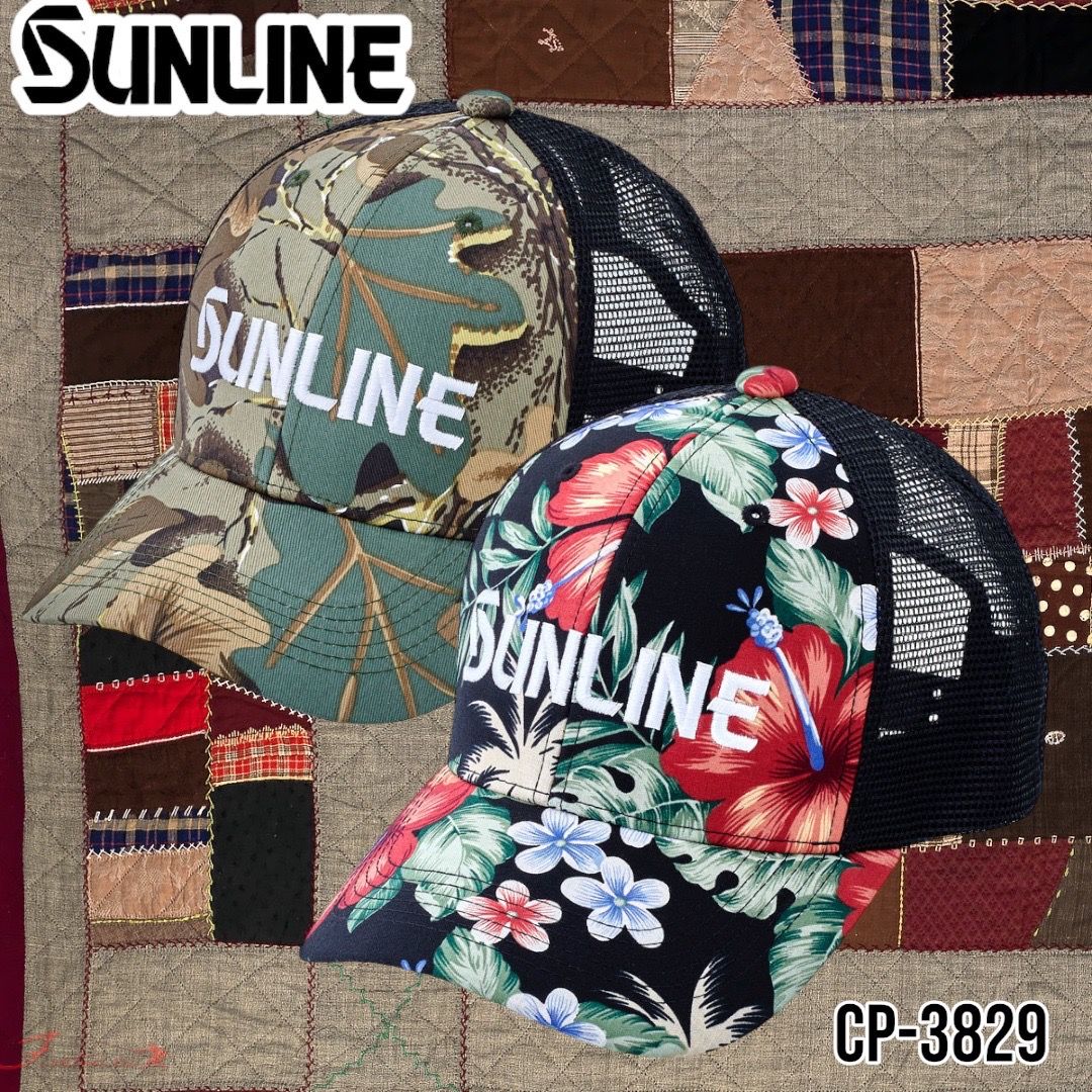 《SUNLINE》 CP-3829 刺繡圖騰網帽 23 年款