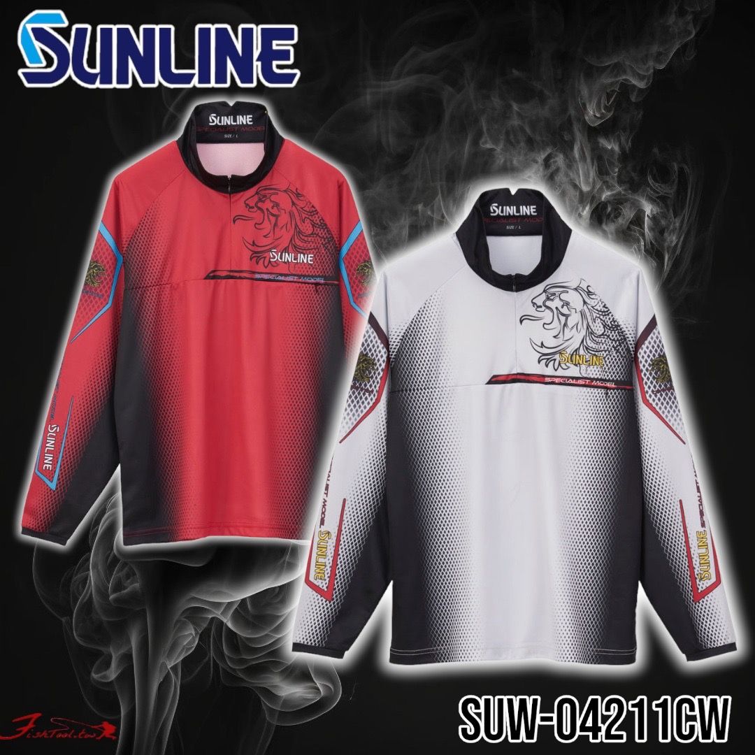 《SUNLINE》 SUW-04211CW PRODRY 吸水速乾長袖釣魚衫
