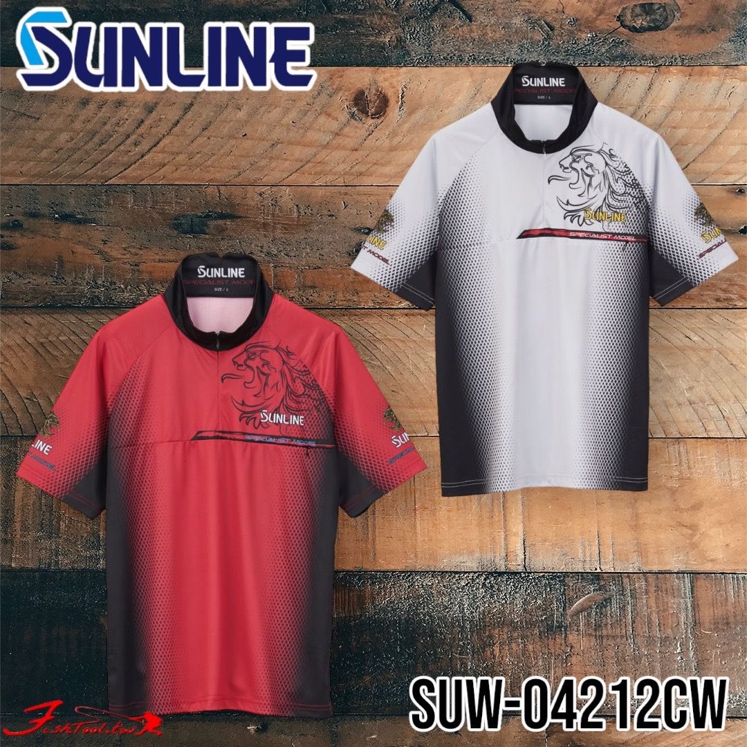 《SUNLINE》 SUW-04212CW PRODRY 吸水速乾短袖釣魚衫 23年款