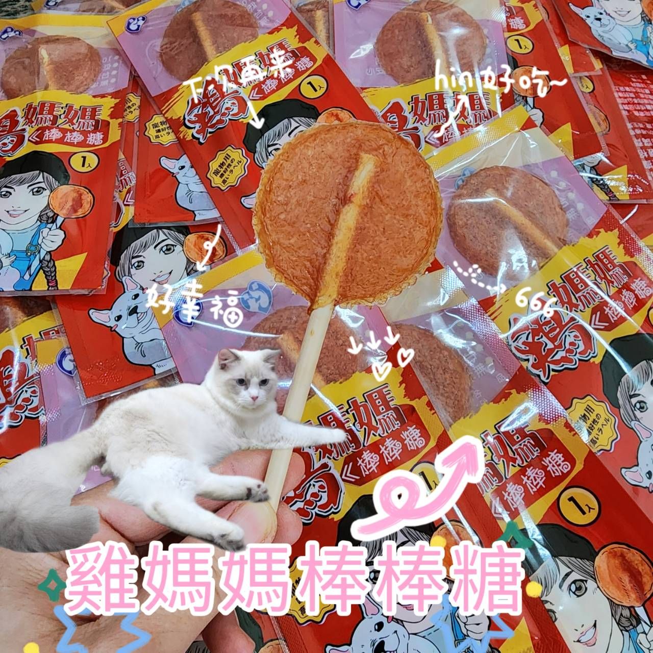 雞媽媽棒棒糖/肉肉火柴棒