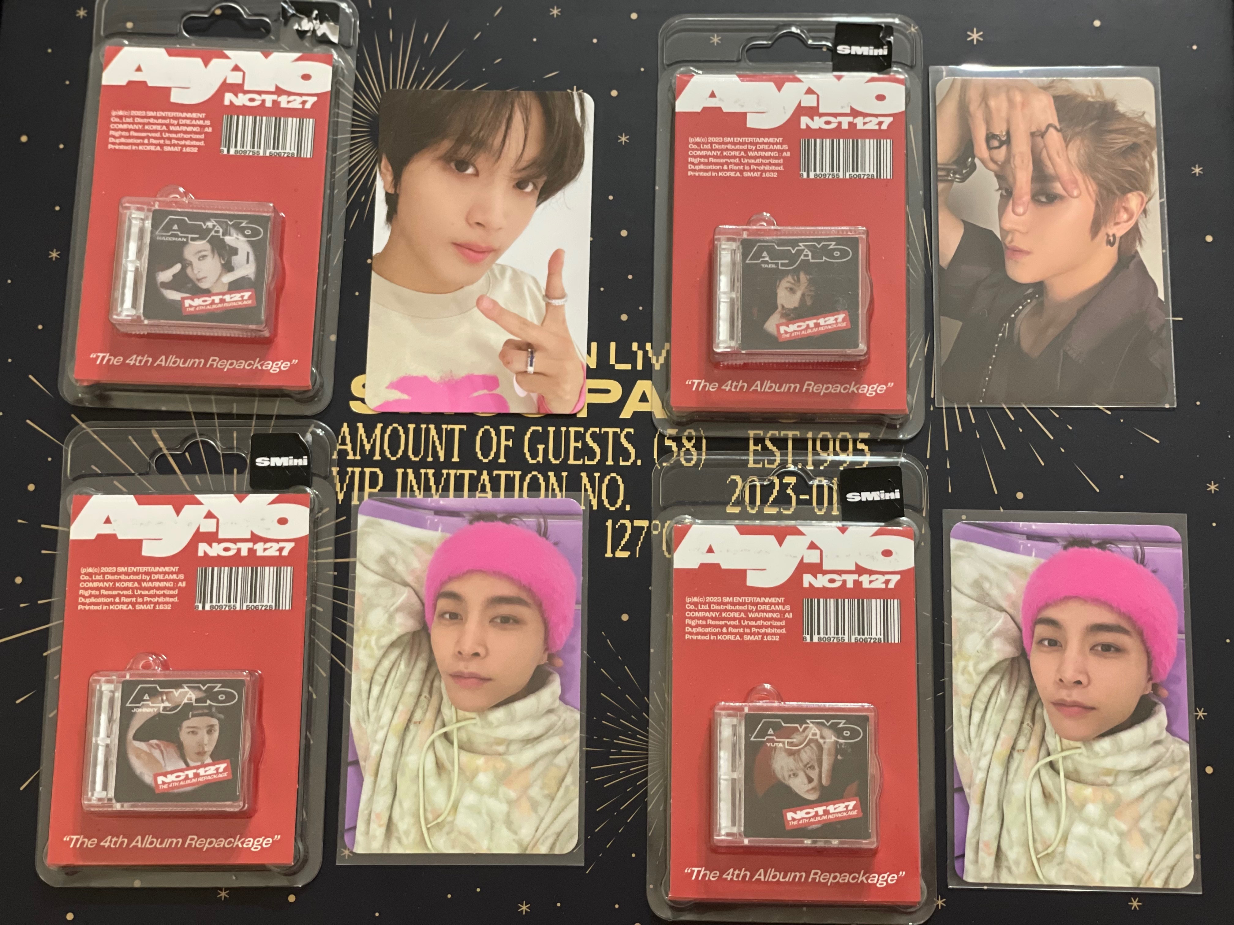 NCT 127 smini 專輯小卡