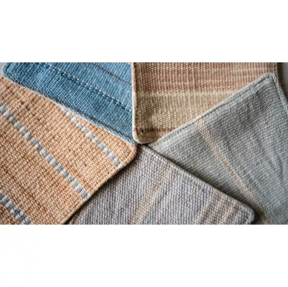 〔現貨在台〕泰國有機棉手織杯墊 天然染色純手工 泰緬邊境 日系茶杯墊 泰國代購 泰國文青選品