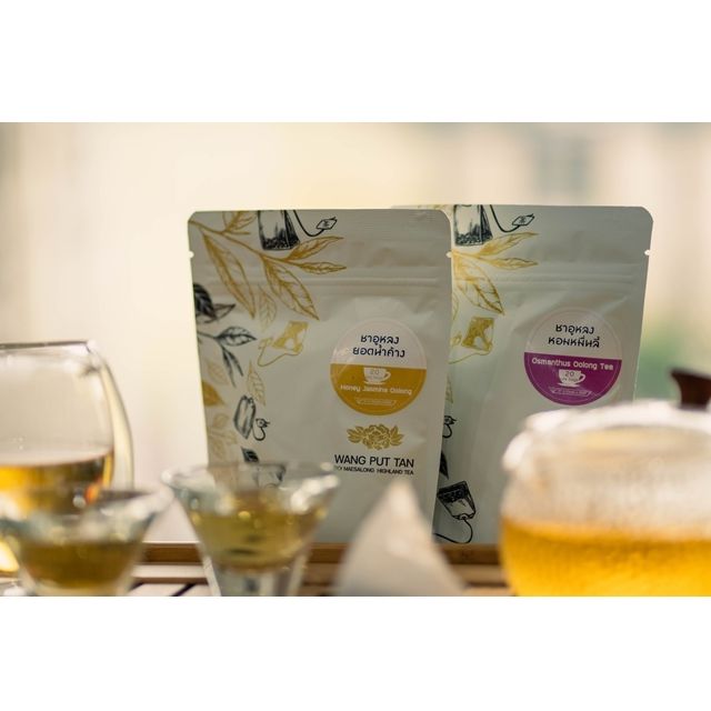 〔現貨在台〕泰國清萊 桂花烏龍茶⋄蜂蜜茉莉烏龍茶 冷泡熱泡茶包 玉米皮三角茶包20入