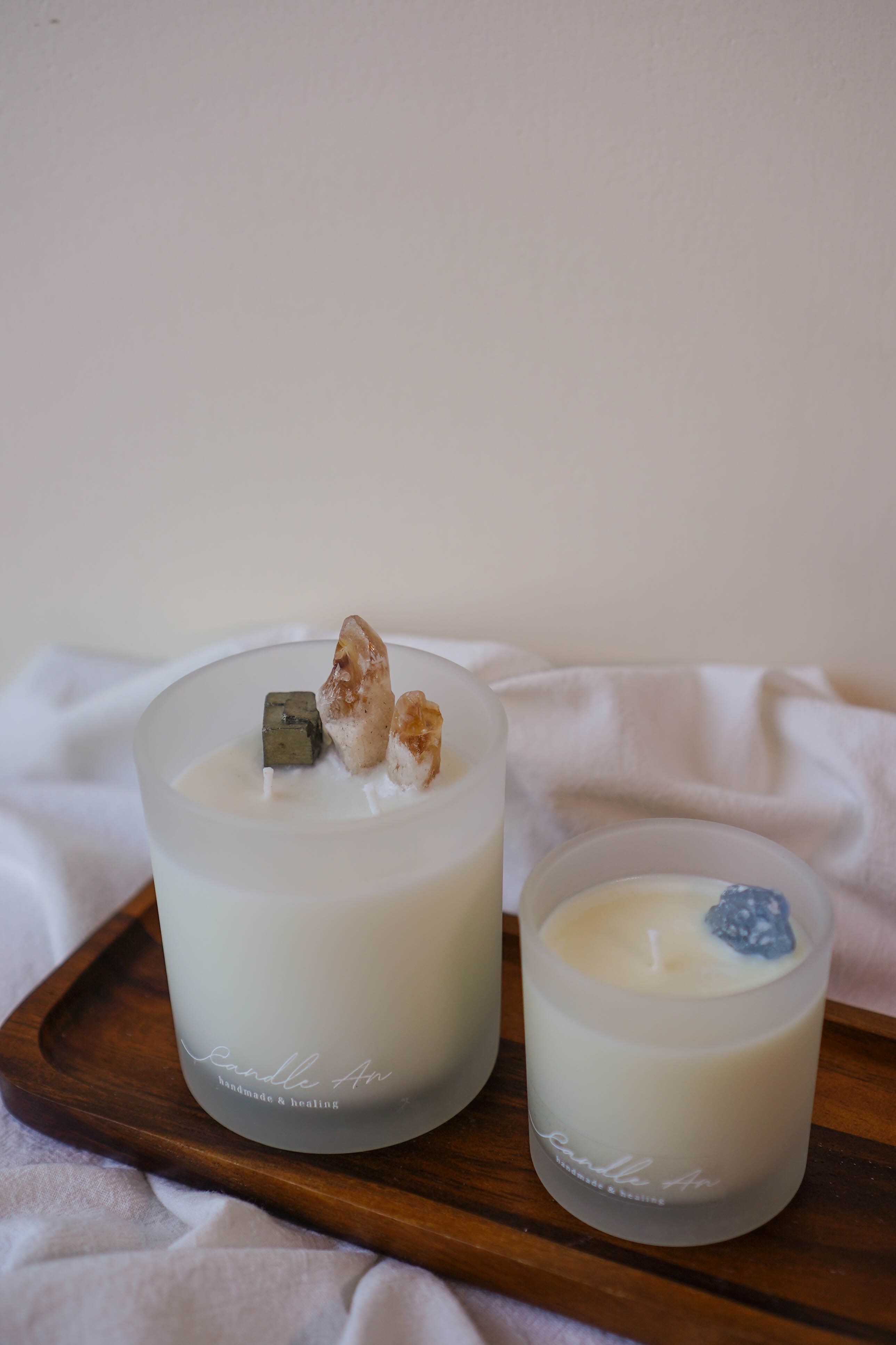 情人節限定組|🕊️你是夜空裡最閃耀的星星|水晶大豆蠟燭兩入