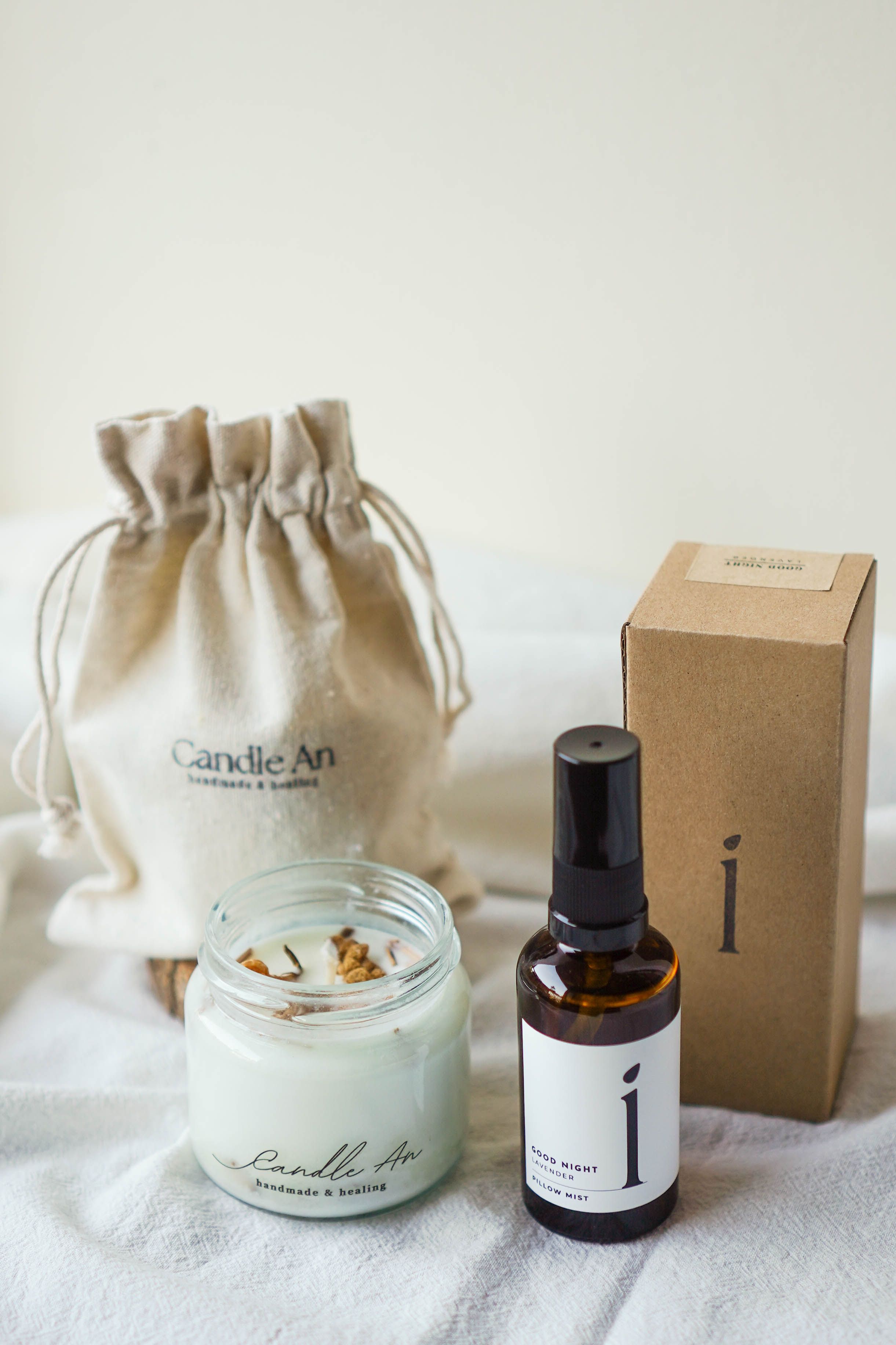 情人節限定組|🕊️我想跟你睡一覺|精油蠟燭&舒眠噴霧