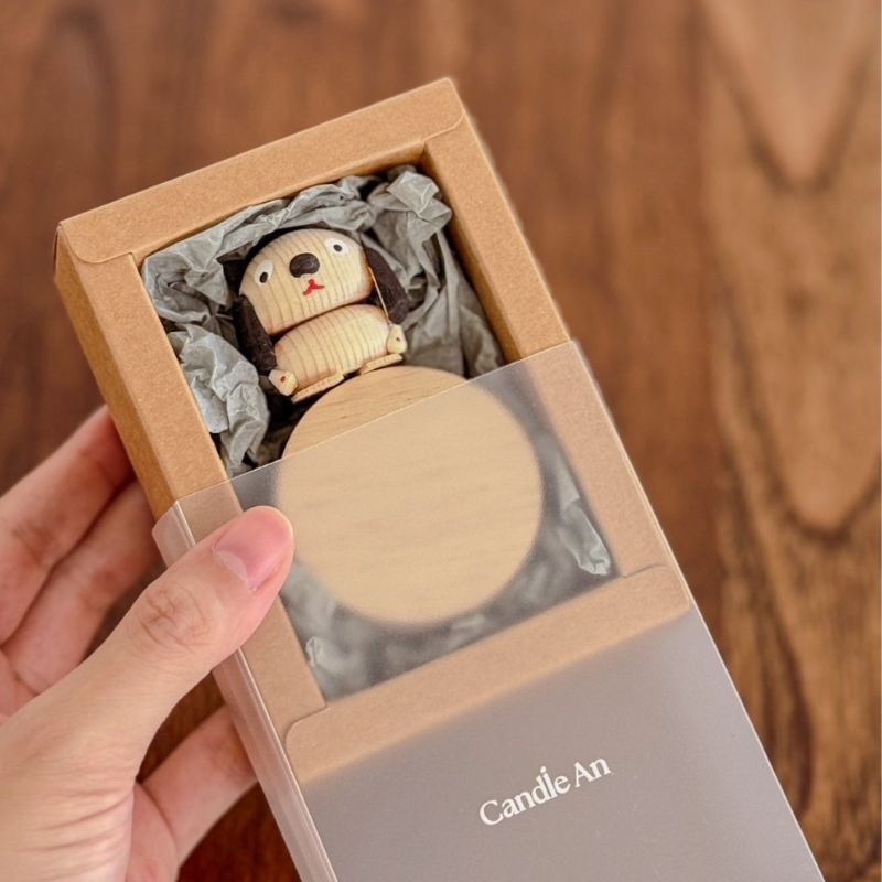 木頭奶奶的祝福|擴香木娃娃🪆附禮盒&底座Candle An 職人溫度手刻 擴香木│ 居家香氛 泰國小眾香氛 泰國文青選