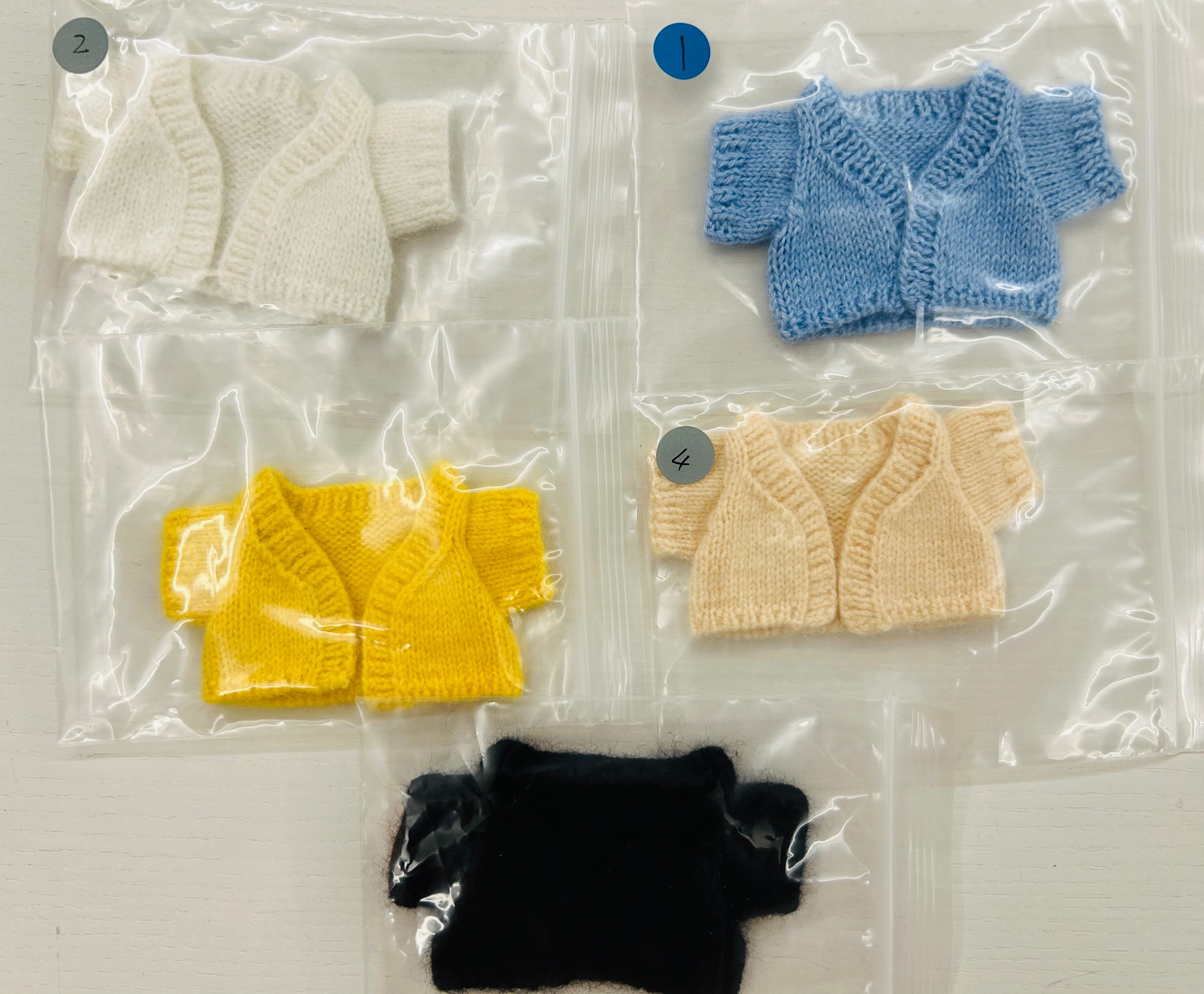 10cm閑魚手作針織外套