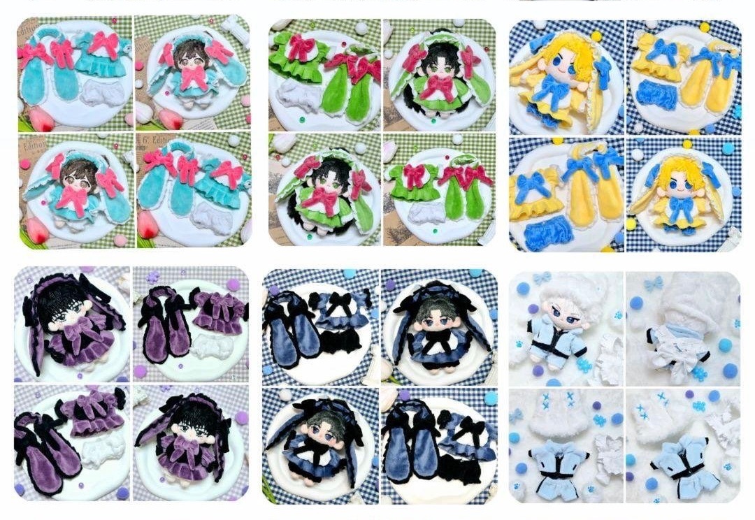 10CM Sweet nemuring 紫黑、黃藍