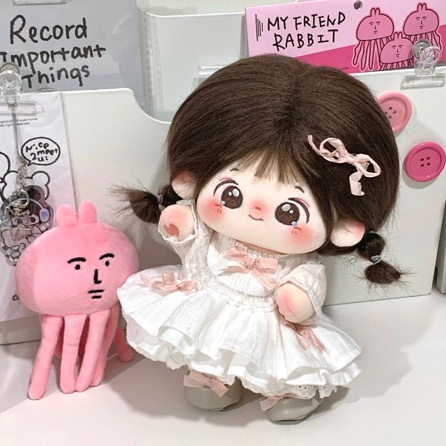 20cm 蓬蓬白日夢 粉