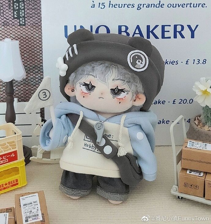 20cm 番尼小鎮 藍莓隊長