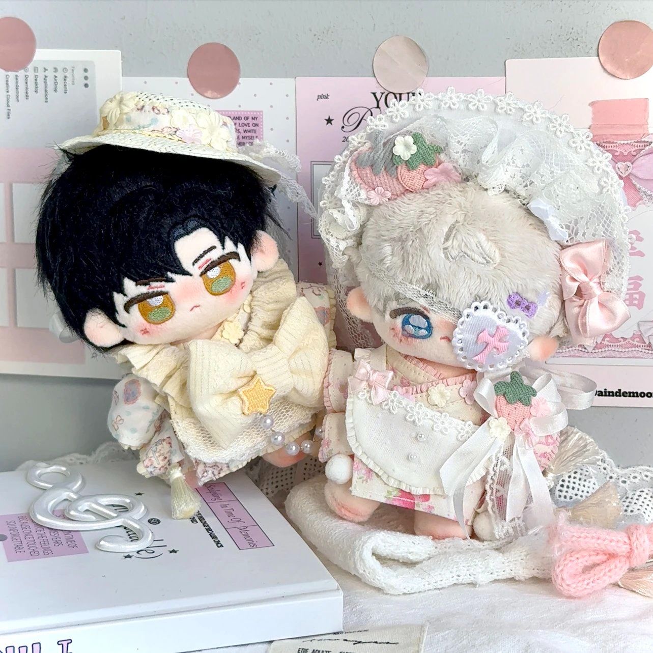 10CM 草莓印 4點全套