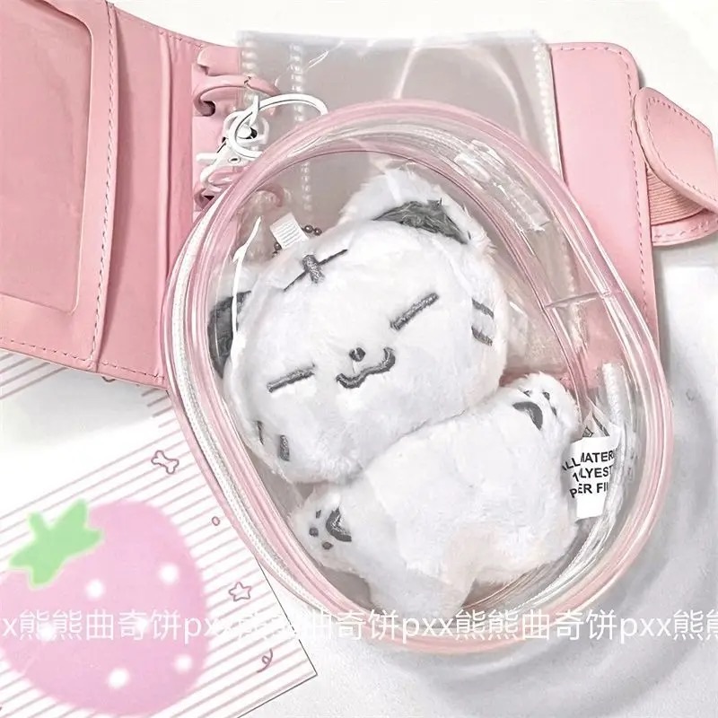 10cm娃包 （10*13*5cm）/透明單肩斜挎痛包/牛仔痛包