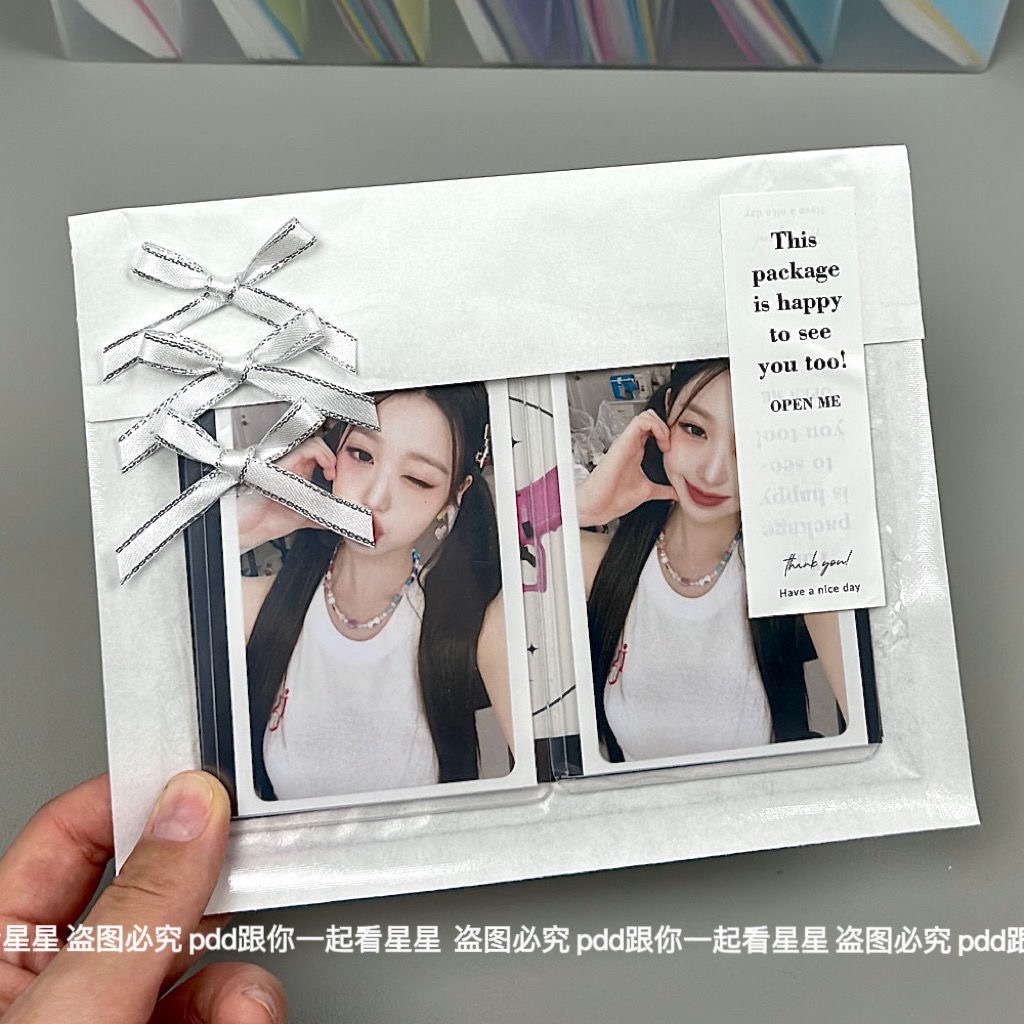 白色透明膜紙袋 （18*19cm）