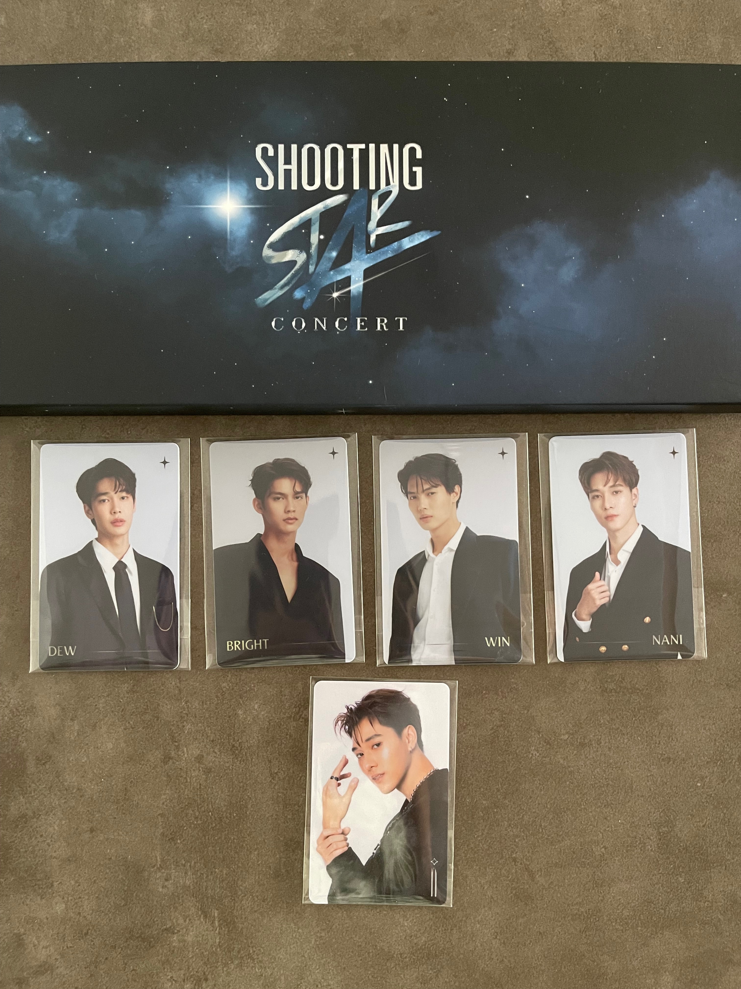 台灣、泰國場 Shooting Star PVC小卡