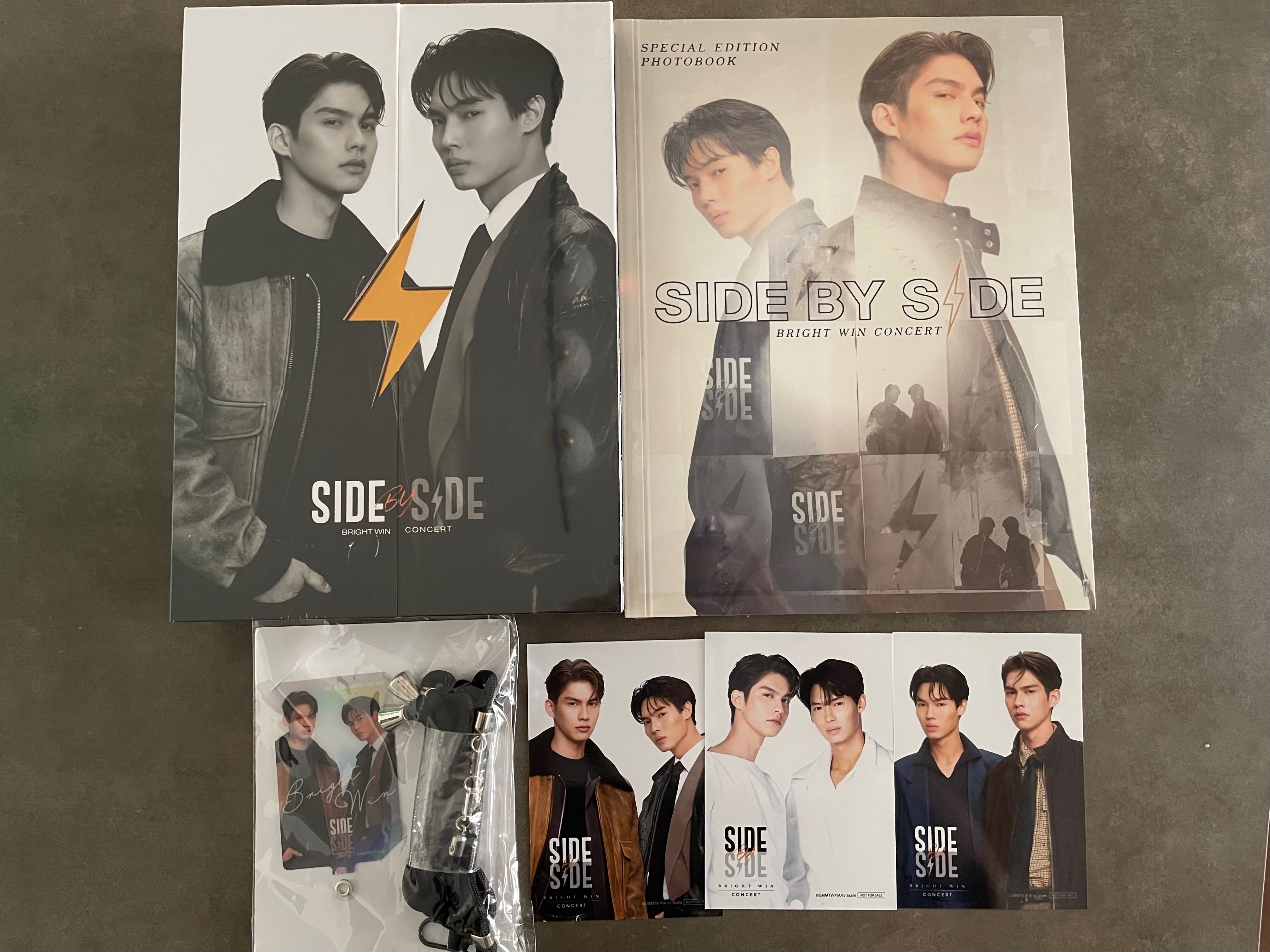 Bright Win SBS DVD、寫真、手機掛繩、日本入場特典