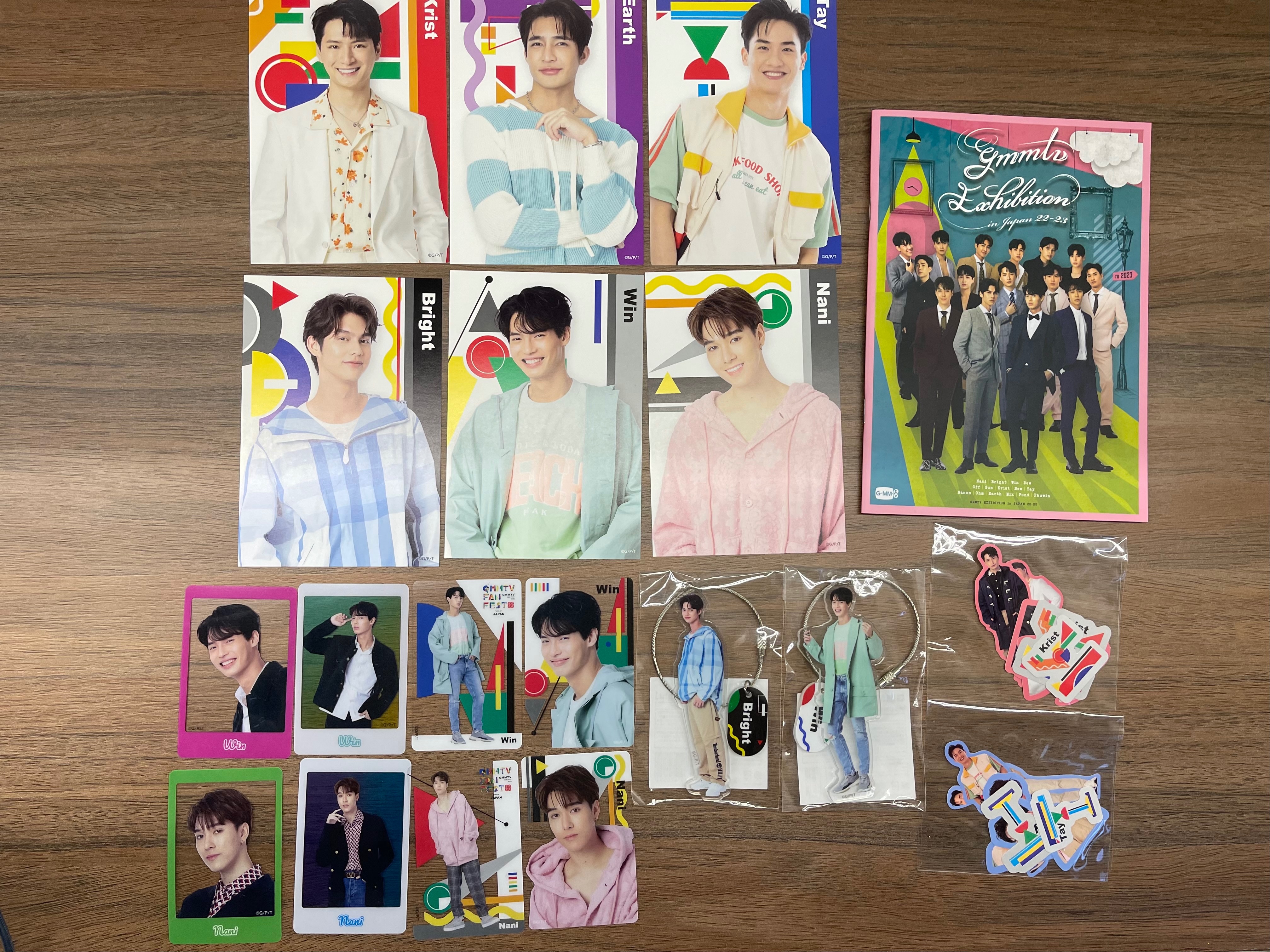 日本GMM 2022展覽 透卡、明信片、貼紙、壓克力吊飾