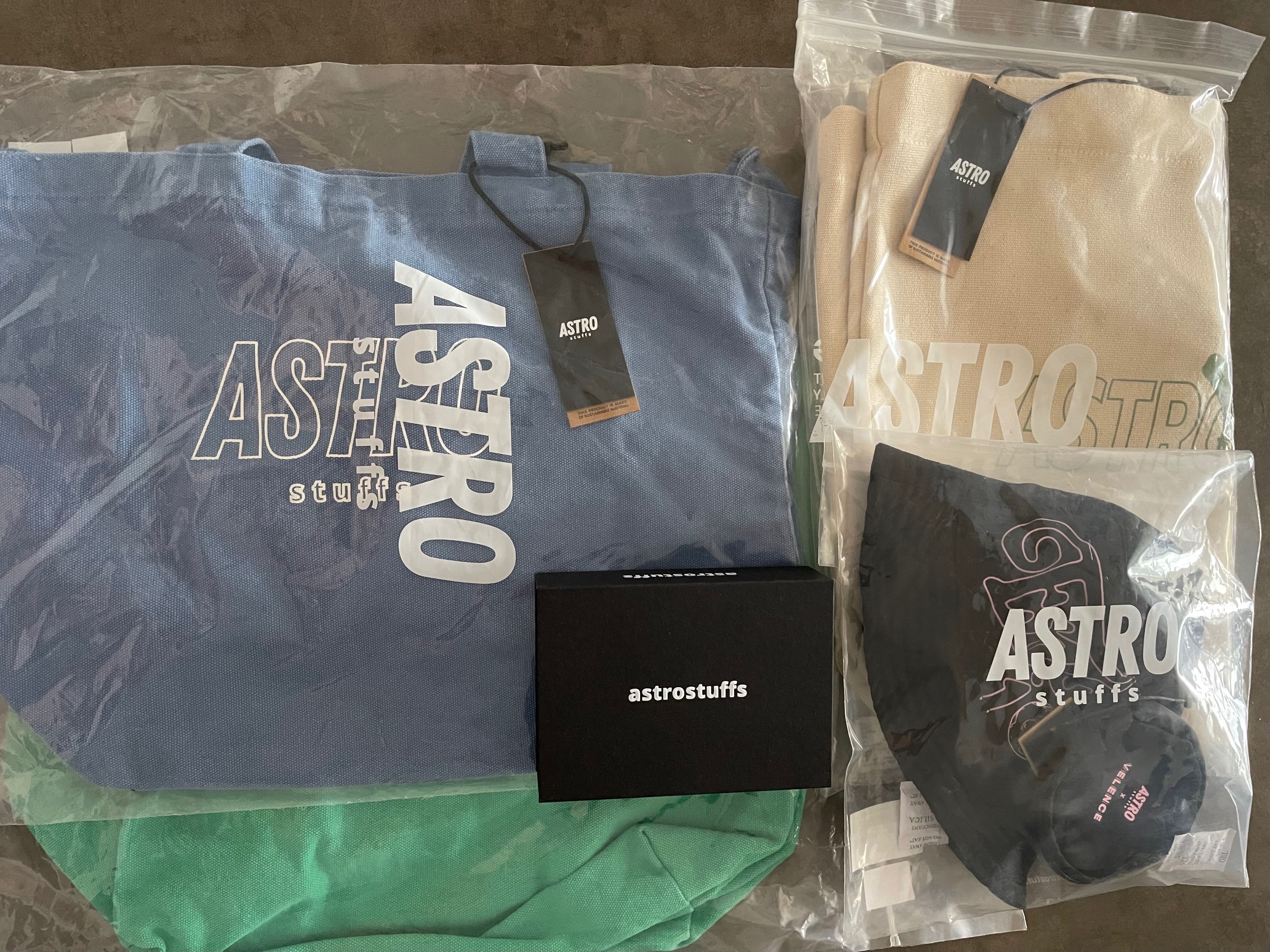 （全新）Bright Astro Stuffs 推特包、帽子、識別證組
