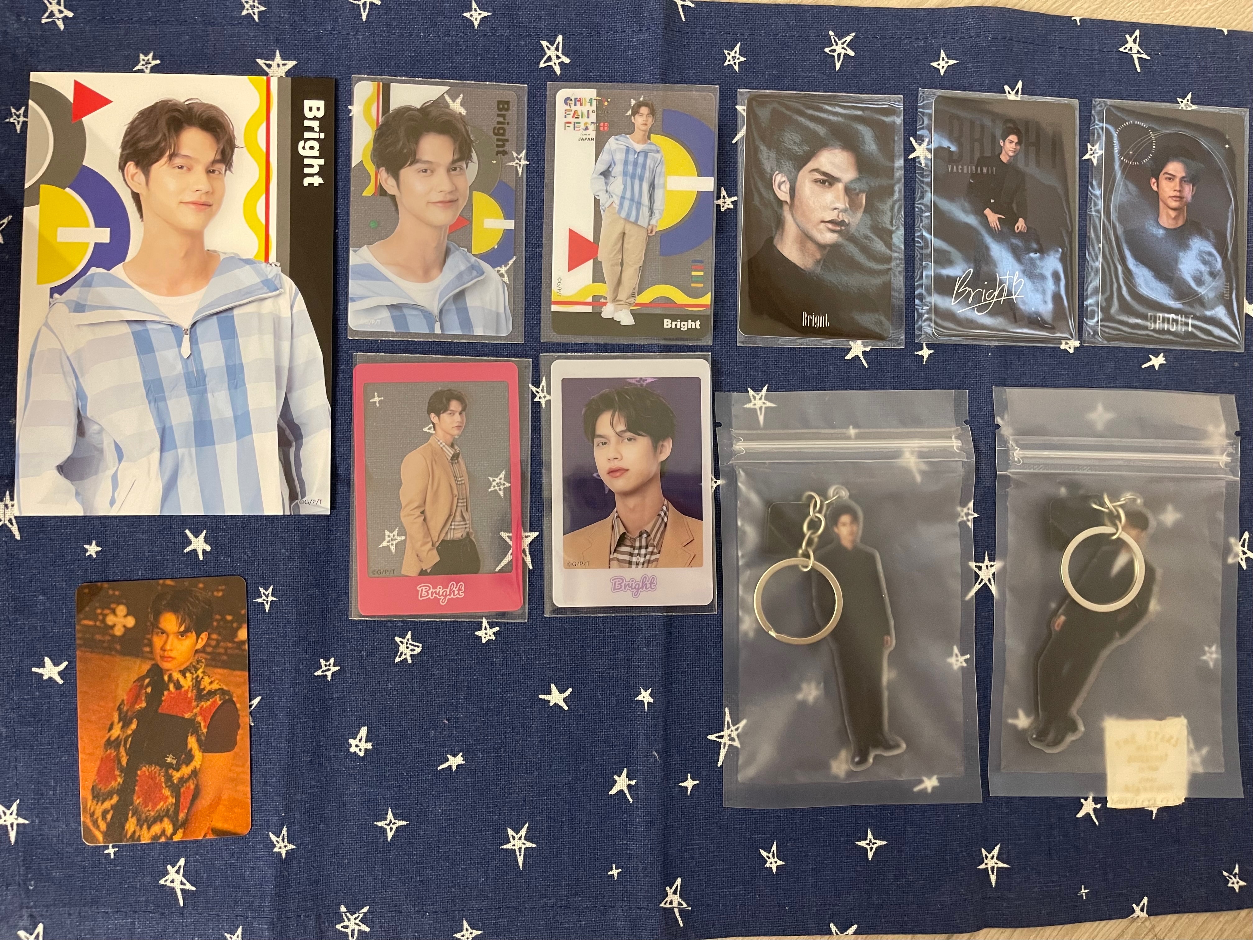 日本GMM 2022展覽 透卡+明信片、香港場限定周邊吊飾、2023盲盒小卡