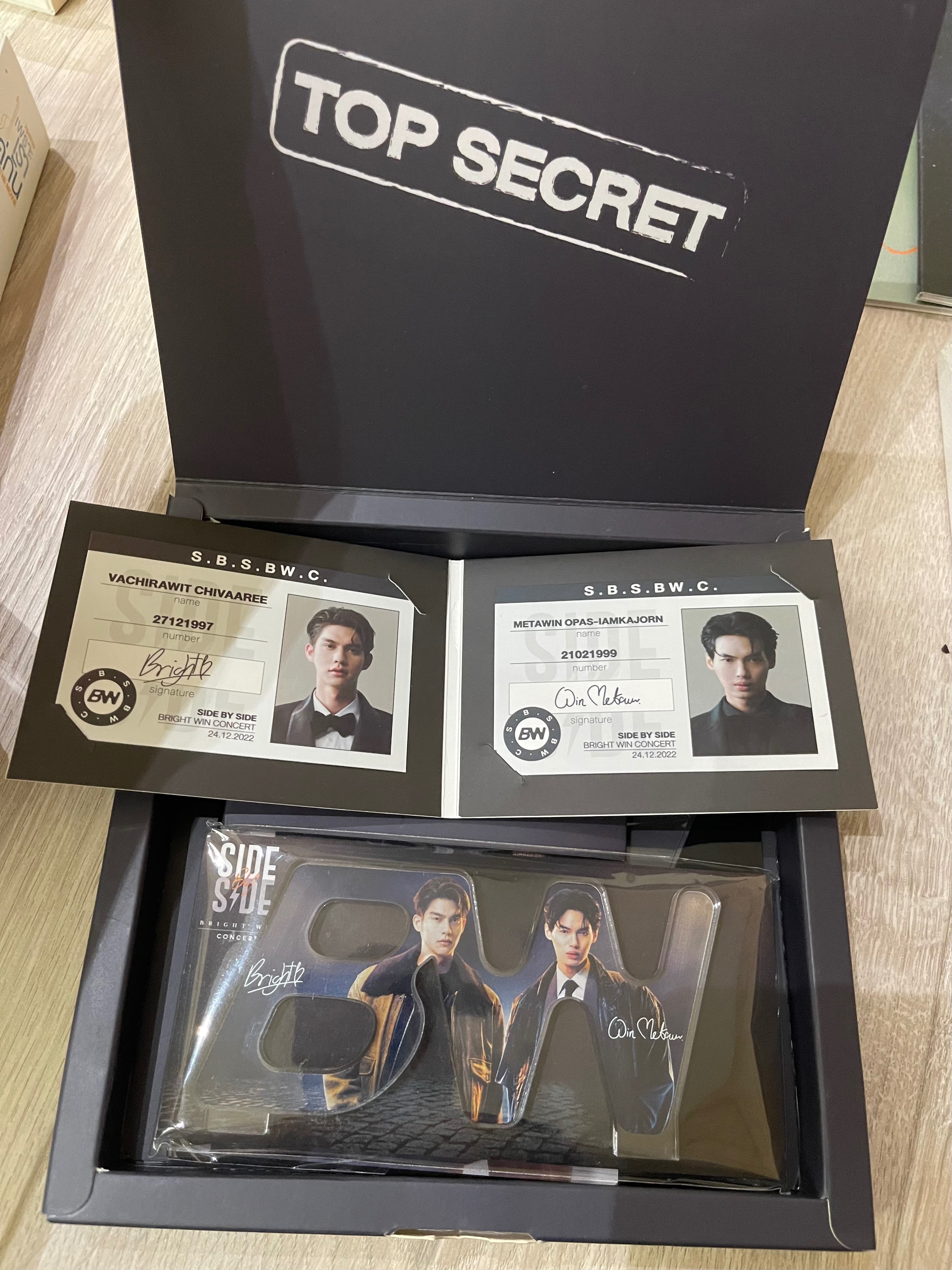 泰國Side By Side 演唱會限定票價套組