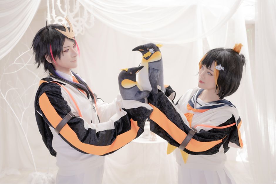 彩虹社EN/Shu/Petra 企鵝裝