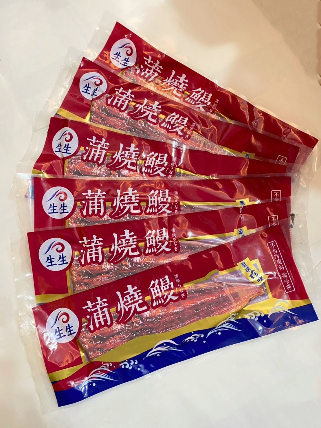 【升升】 外銷日本鰻魚家庭組（蒲燒鰻 鰻片 250G*6 /尾）※無禮盒