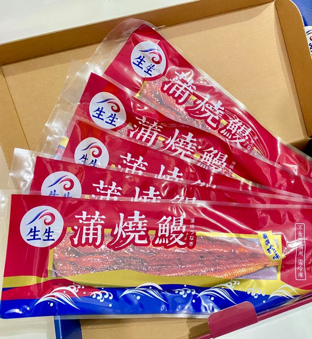 【升升】 外銷日本鰻魚家庭組（蒲燒鰻 鰻片 333G*5 /尾）※無禮盒