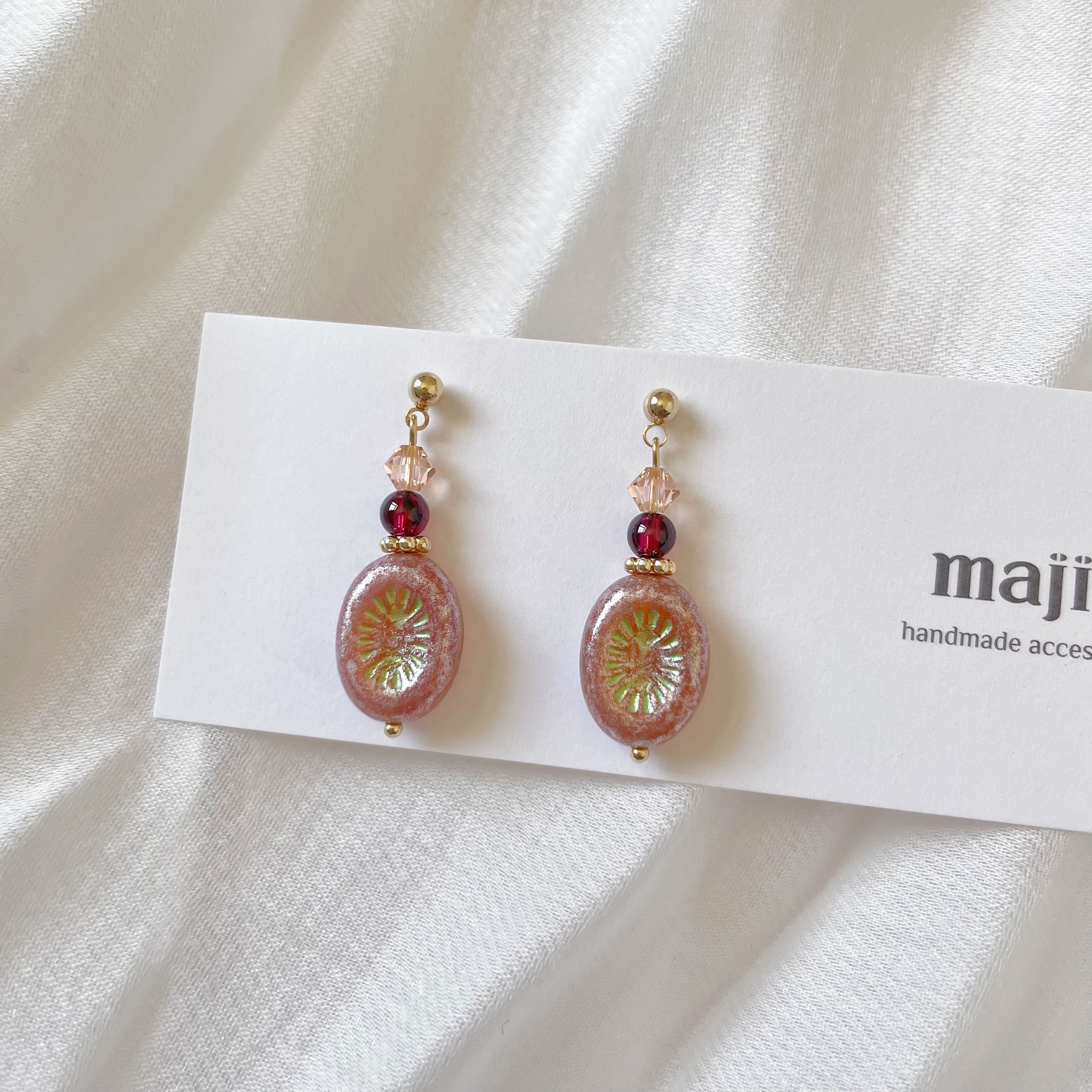 【現貨】設計款耳環-改耳夾或銀針請在備註告知或IG私訊