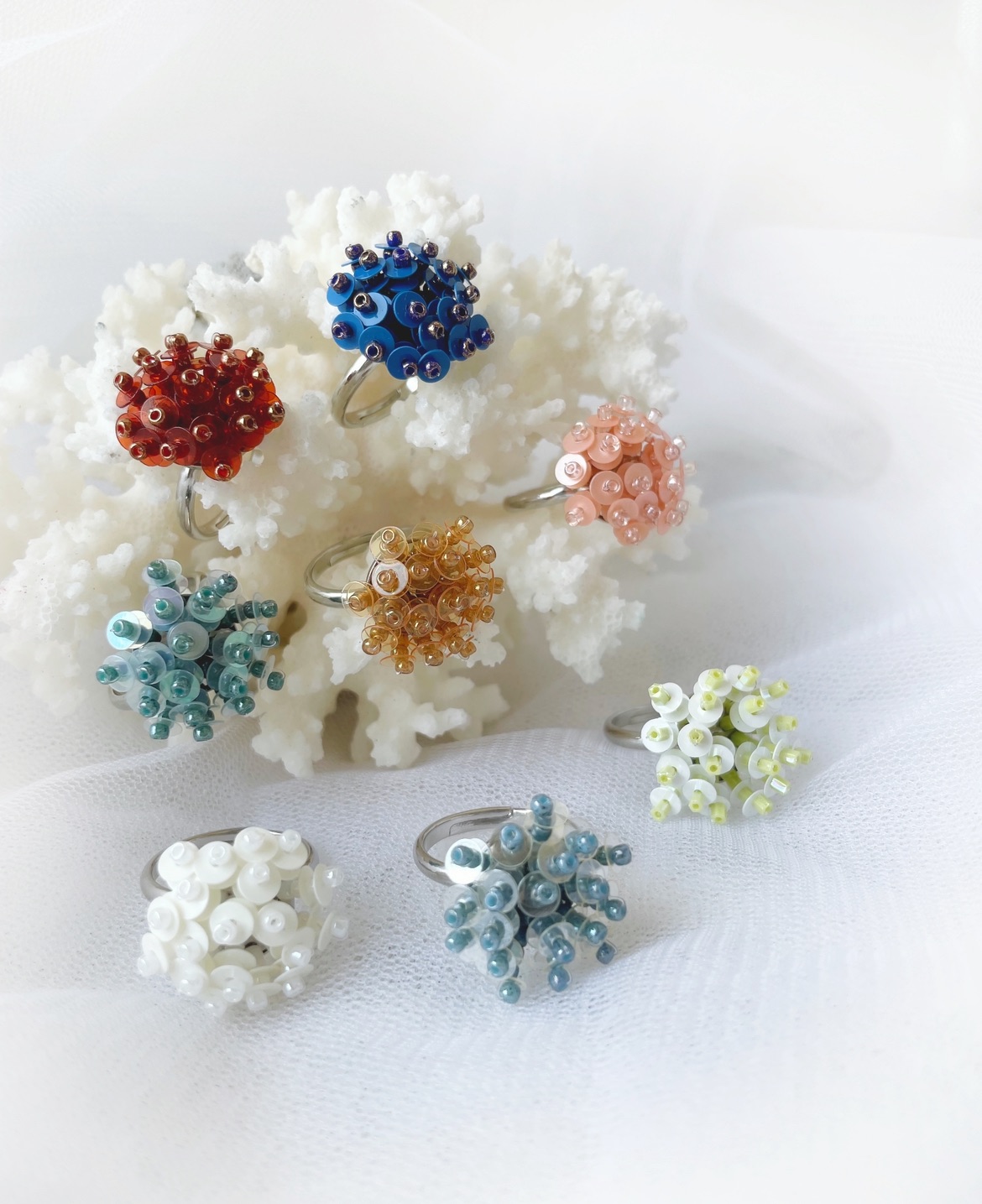 【現貨+預購】珊瑚群設計款戒指