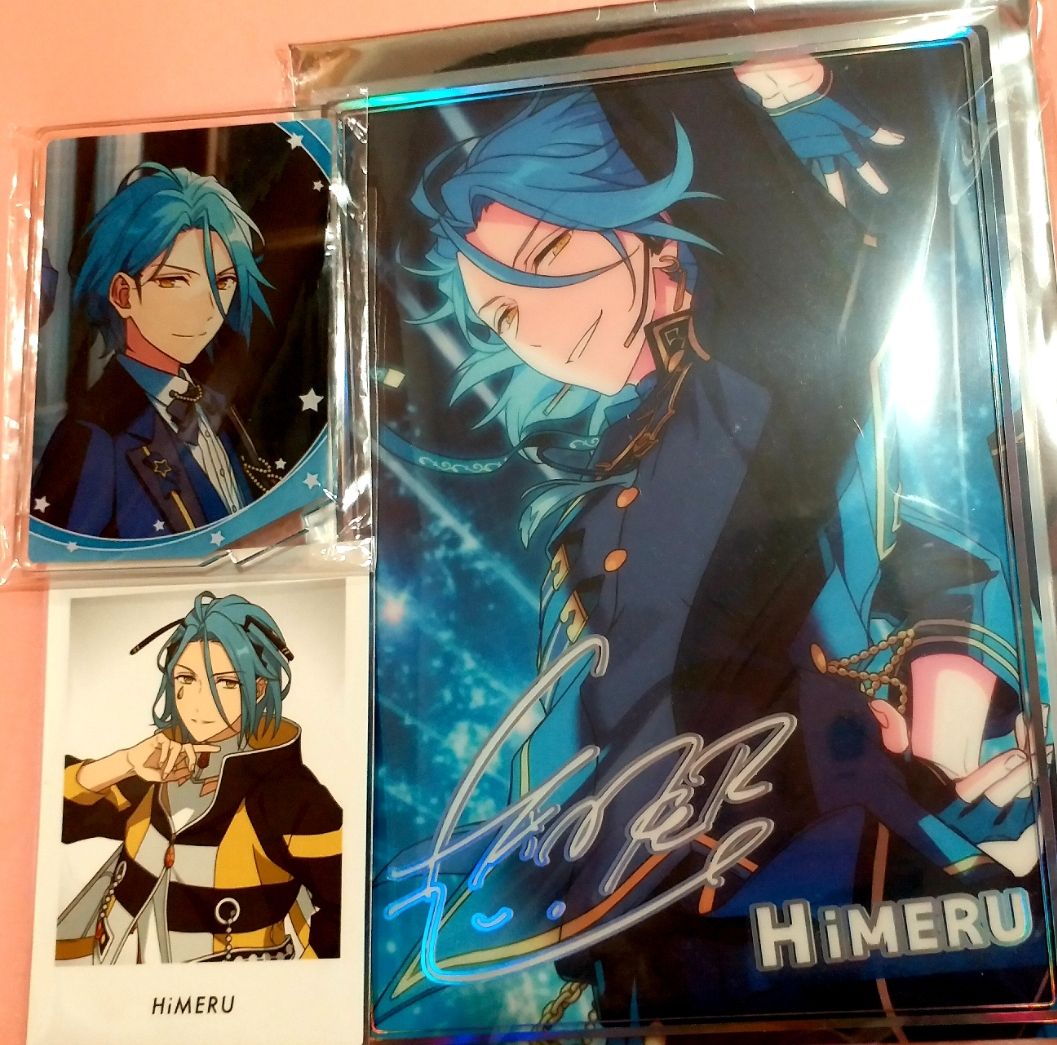 HiMERU區【１】 ■日本五周年立牌/可立虹光相卡/拍立得特典