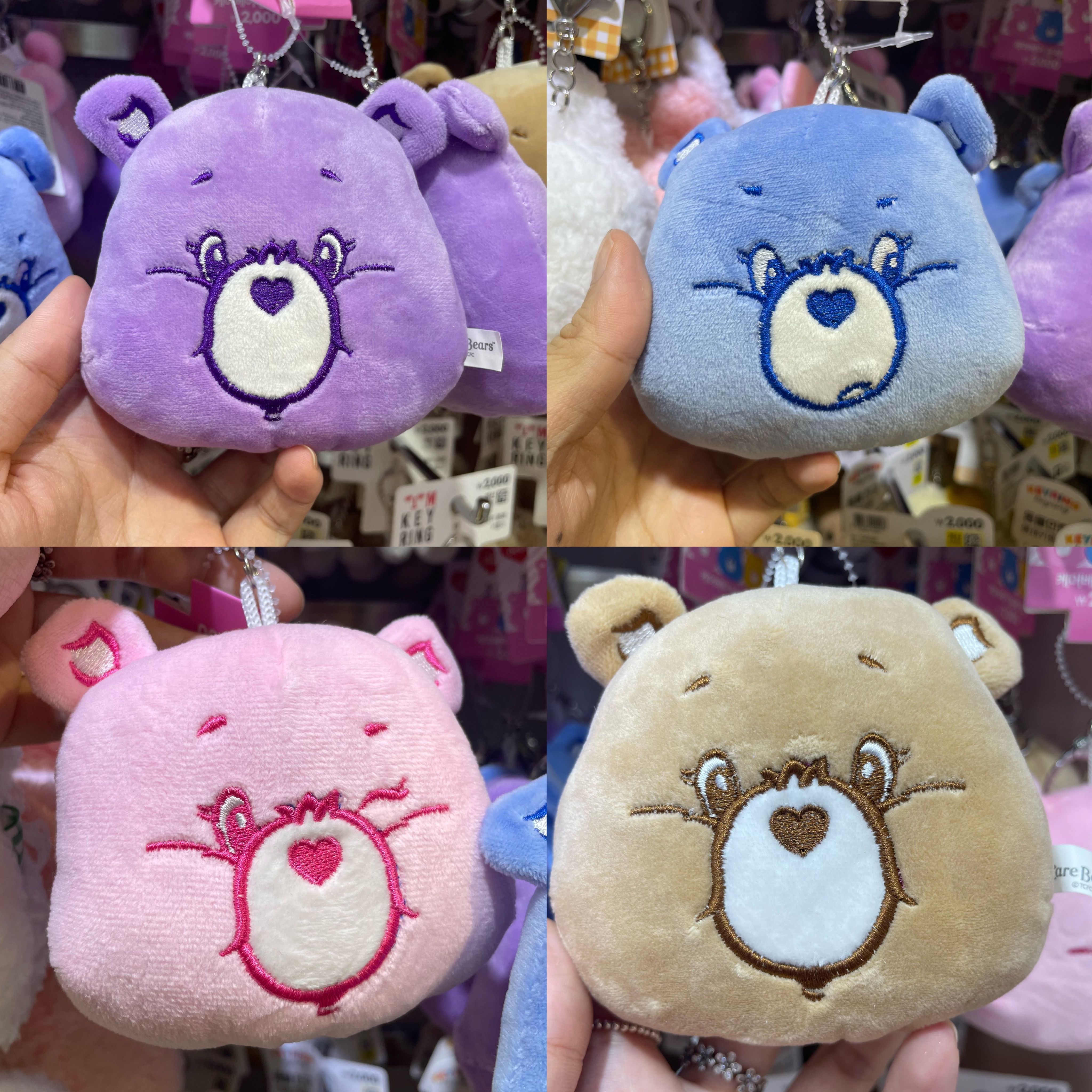Care Bears 熊熊商品 三麗鷗聯名商品 吊飾 髮飾 髮夾 娃娃吊飾