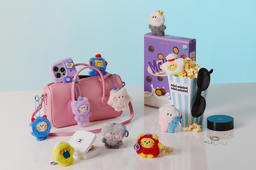 TRUZ_MINI MININI 絨毛掛飾 鑰匙圈 吊飾