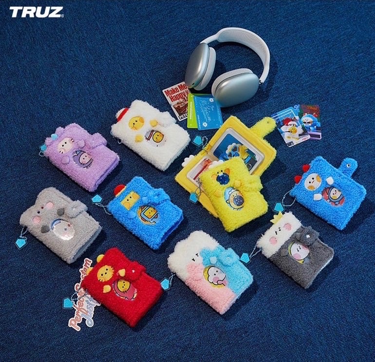 TRUZ 絨毛相片 卡套夾 相片收納 卡套 小卡收納套