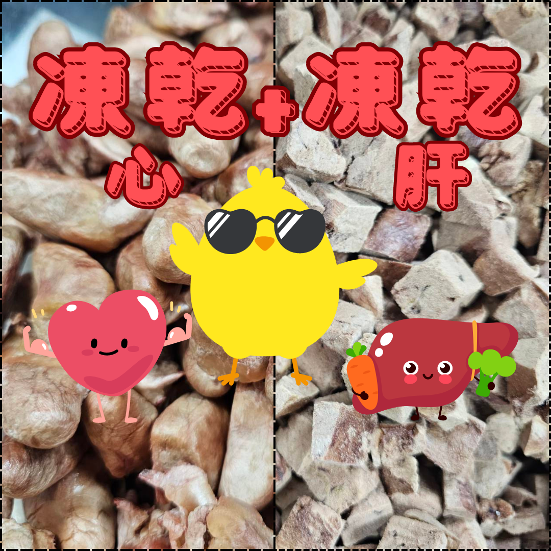 DM小舖 凍乾雞心 雞肝 犬貓適用 鐵質 牛磺酸 寵物零食 寵物凍乾 凍乾零食 貓零食 狗零食 貓凍乾 新鮮 台灣製