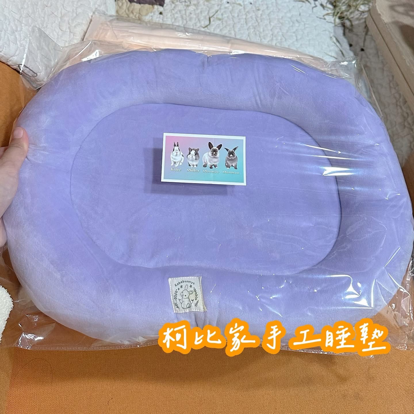 橢圓形睡墊｜親膚寶寶絨