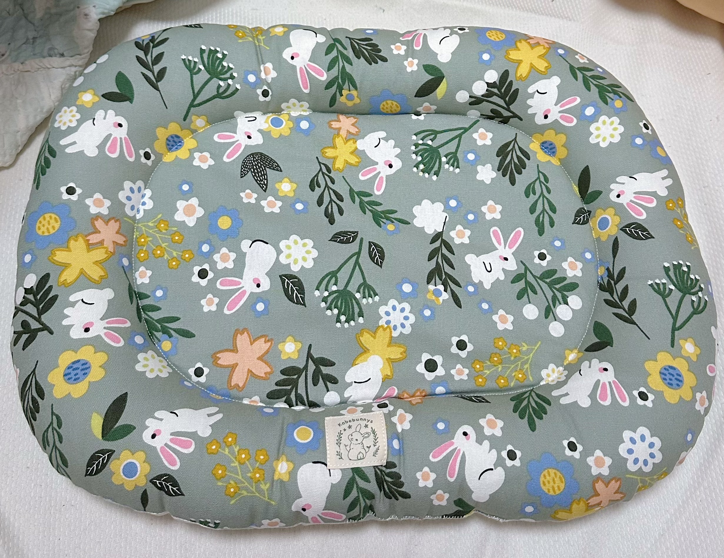 現貨｜台灣棉布｜橢圓形睡墊