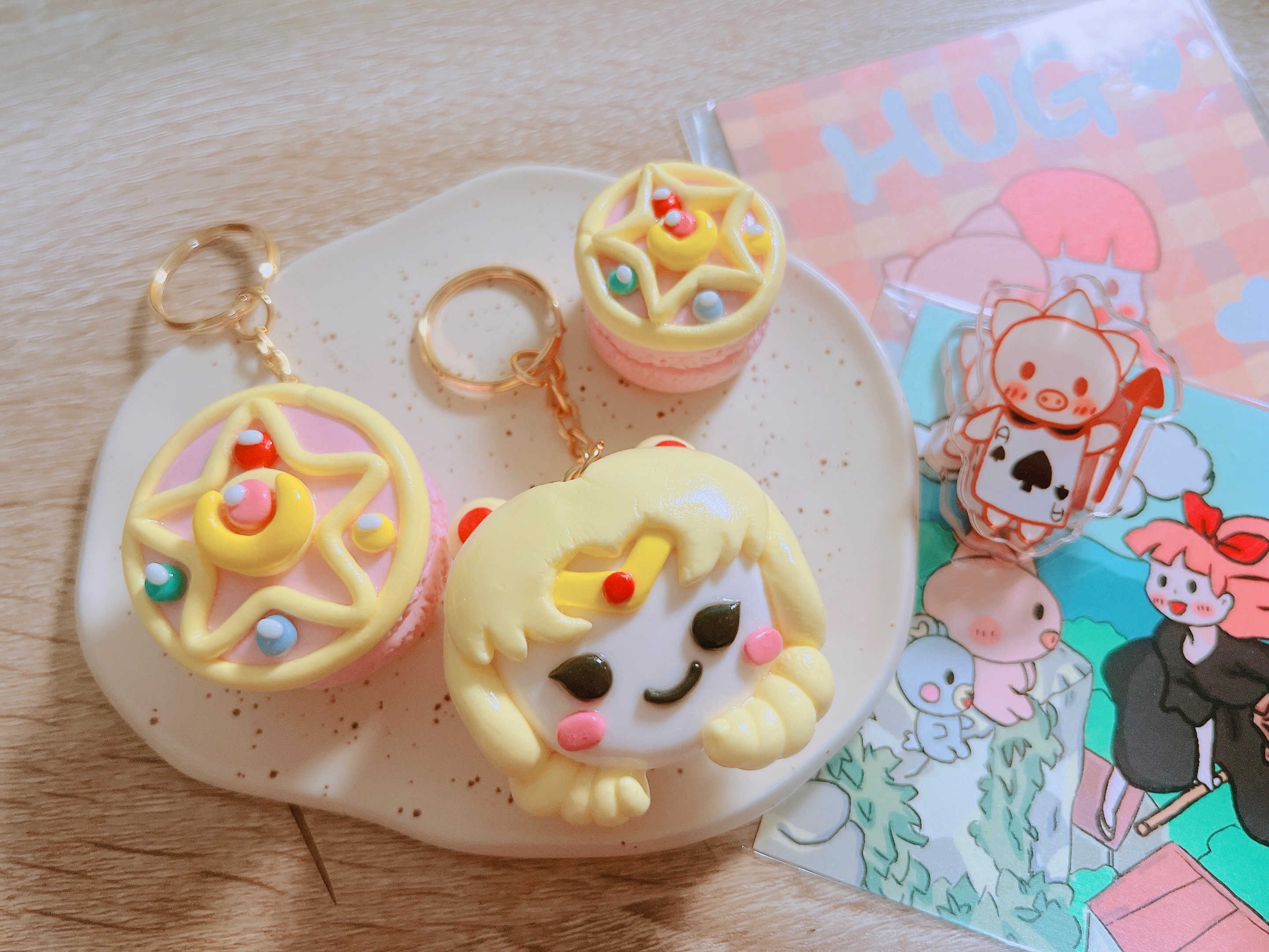 手作美少女戰士馬卡龍✿（可等待再下單！