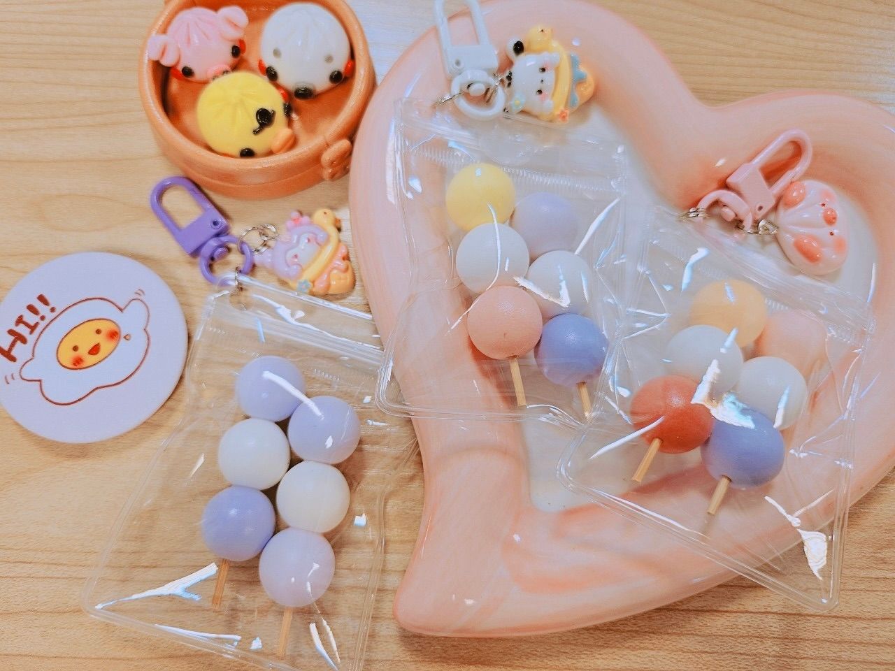 *現貨*糖果包雙糰吊飾!!