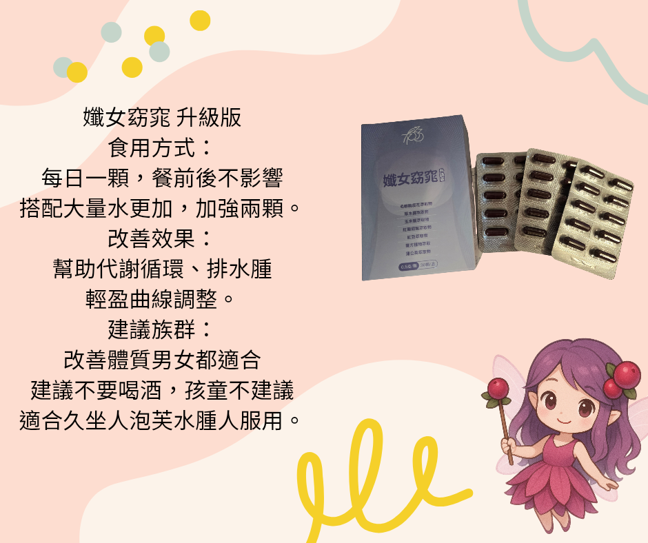 孅女窈窕升級版一盒30顆