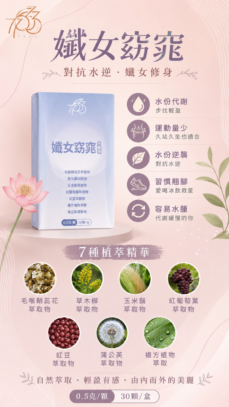 孅女窈窕升級版一盒30顆
