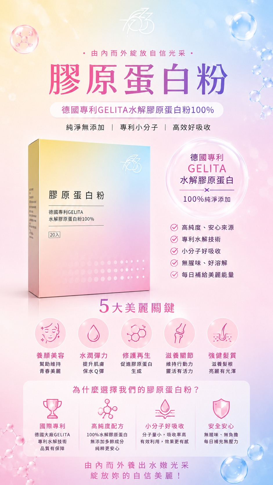 100%水解膠原蛋白一盒20包