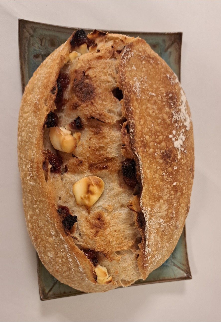 【阿段烘焙】草莓乳酪酸種麵包 Sourdough （奶素）