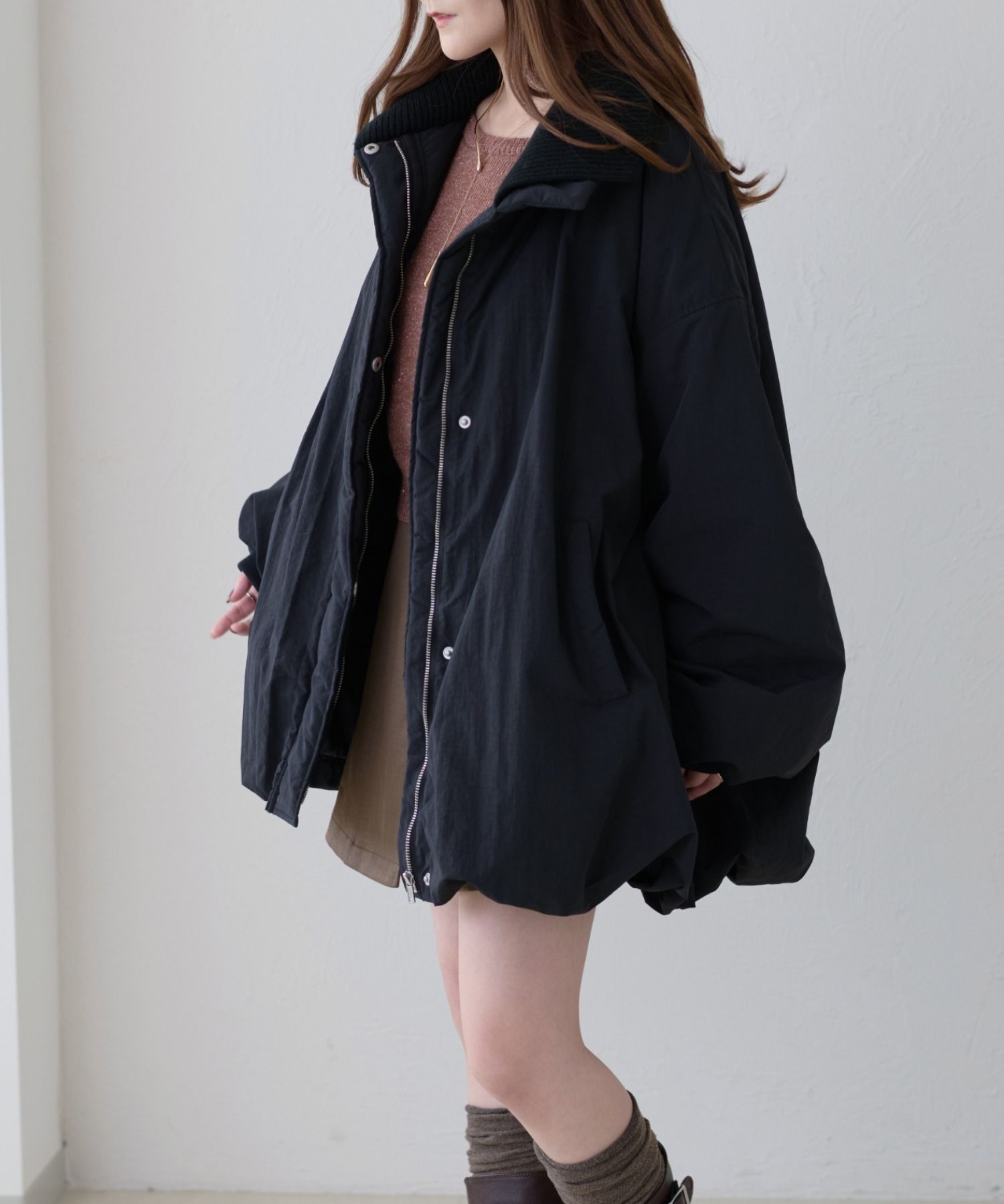 apres jour clair 氣球填充外套