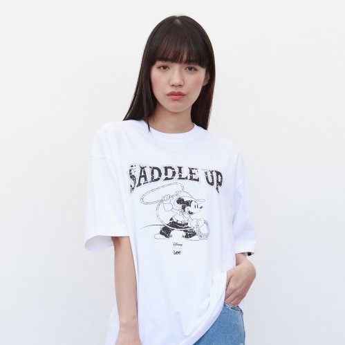 Lee x Disney 迪士尼  Cowboy Micky 米奇 短袖 T恤【預購】