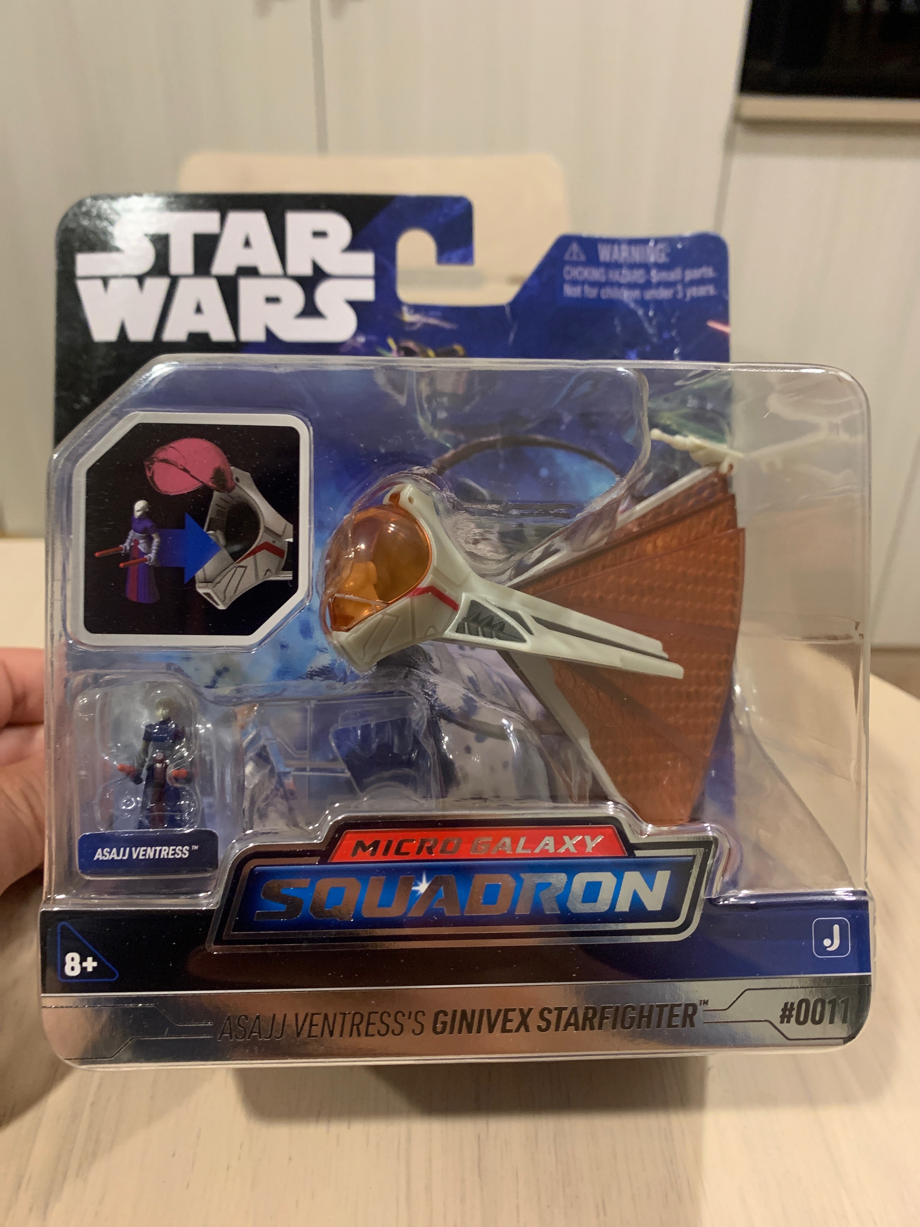 星際大戰微型銀河文翠絲戰機 全新