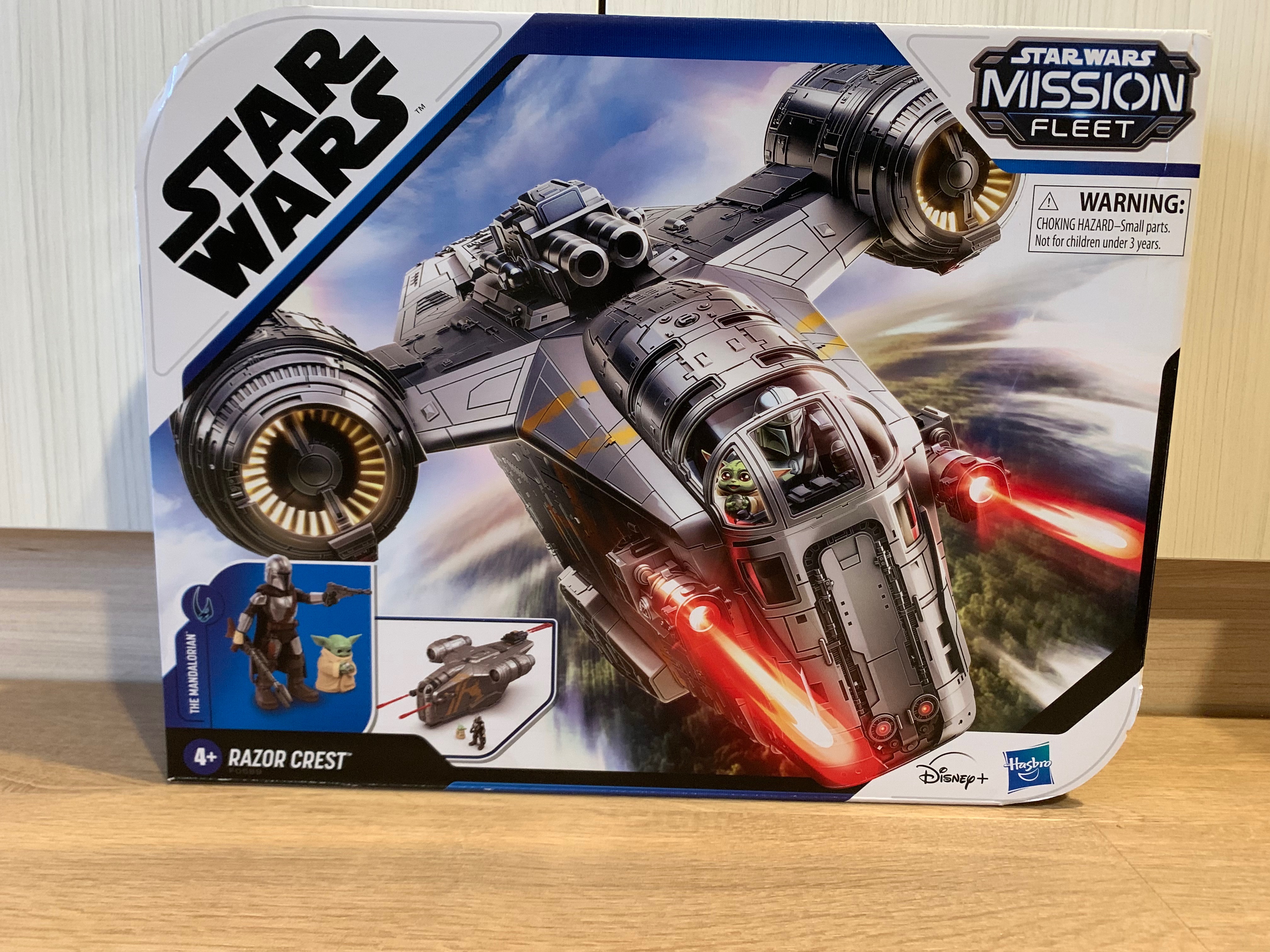 孩之寶 全新未拆 Mission Fleet Razor Crest 剃刀號