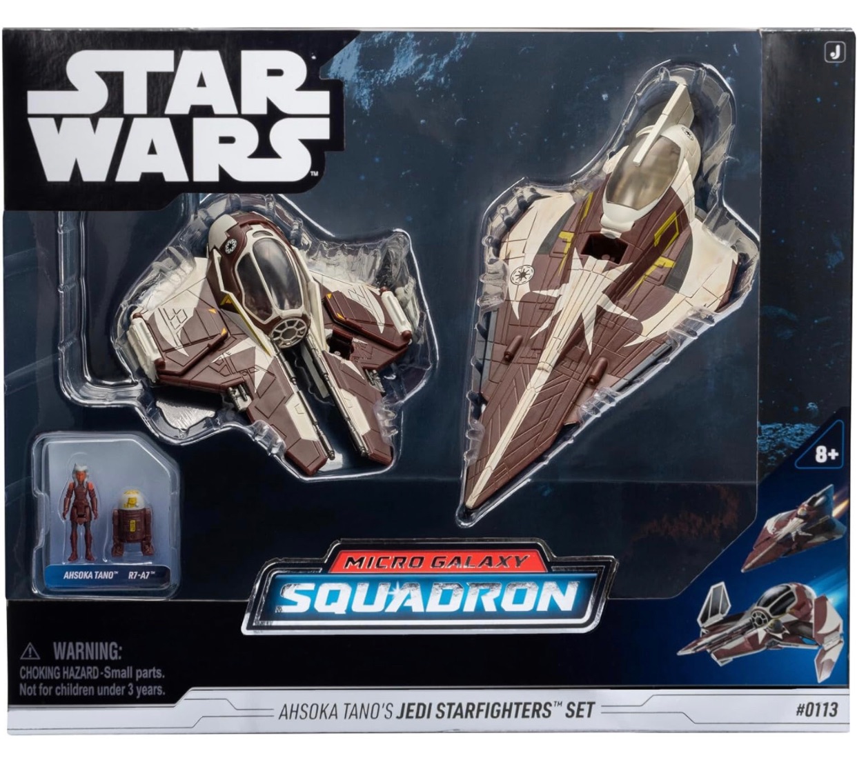 全新未拆Micro galaxy  Squadron Ashoka 戰機套組含 原廠運輸盒