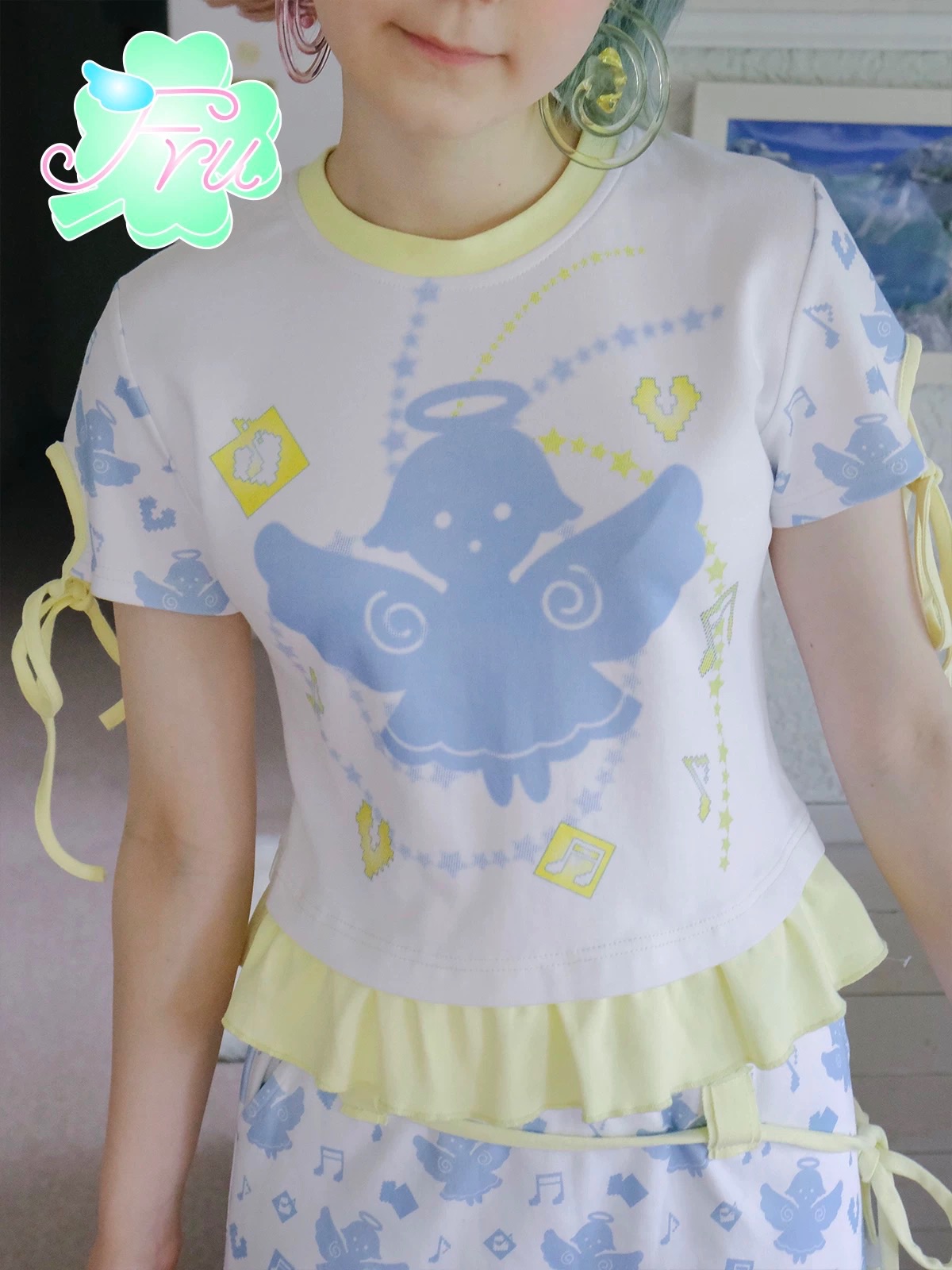 candy angel 白色天使可愛少女T