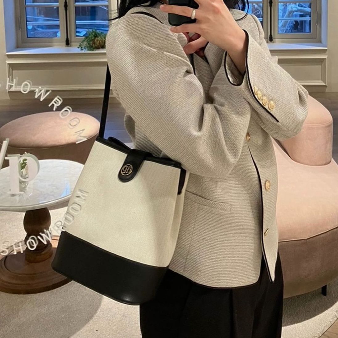 Depound town bag （bucket shoulder）