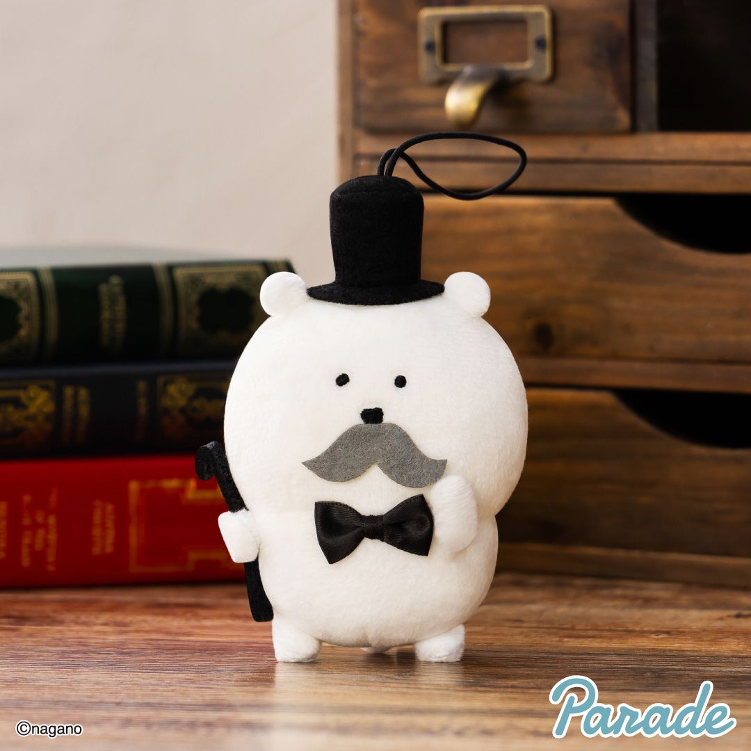 【現貨】ナガノのくま 10月社畜系列景品吊飾娃